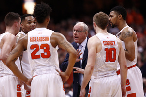 Jim Boeheim said after his team's last loss against Florida State that he would not address his team's NCAA Tournament chances.