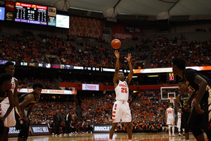 As a freshman, Tyus Battle scored nine points in Syracuse's Jan. 28, 2017 upset of then-No. 6 Florida State.